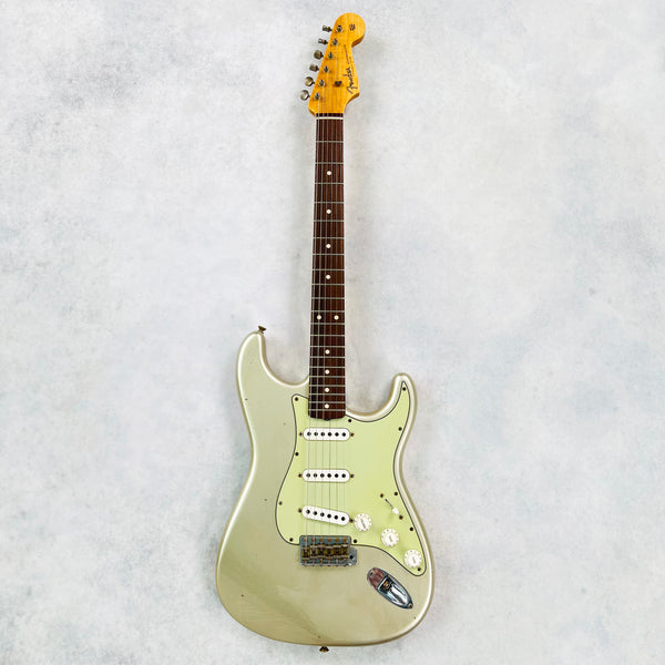 Fender Custom Shop 1960 Stratocaster Journeyman Relic Hand-Wound Pickups 2022 - Aged Inca Silver - 2