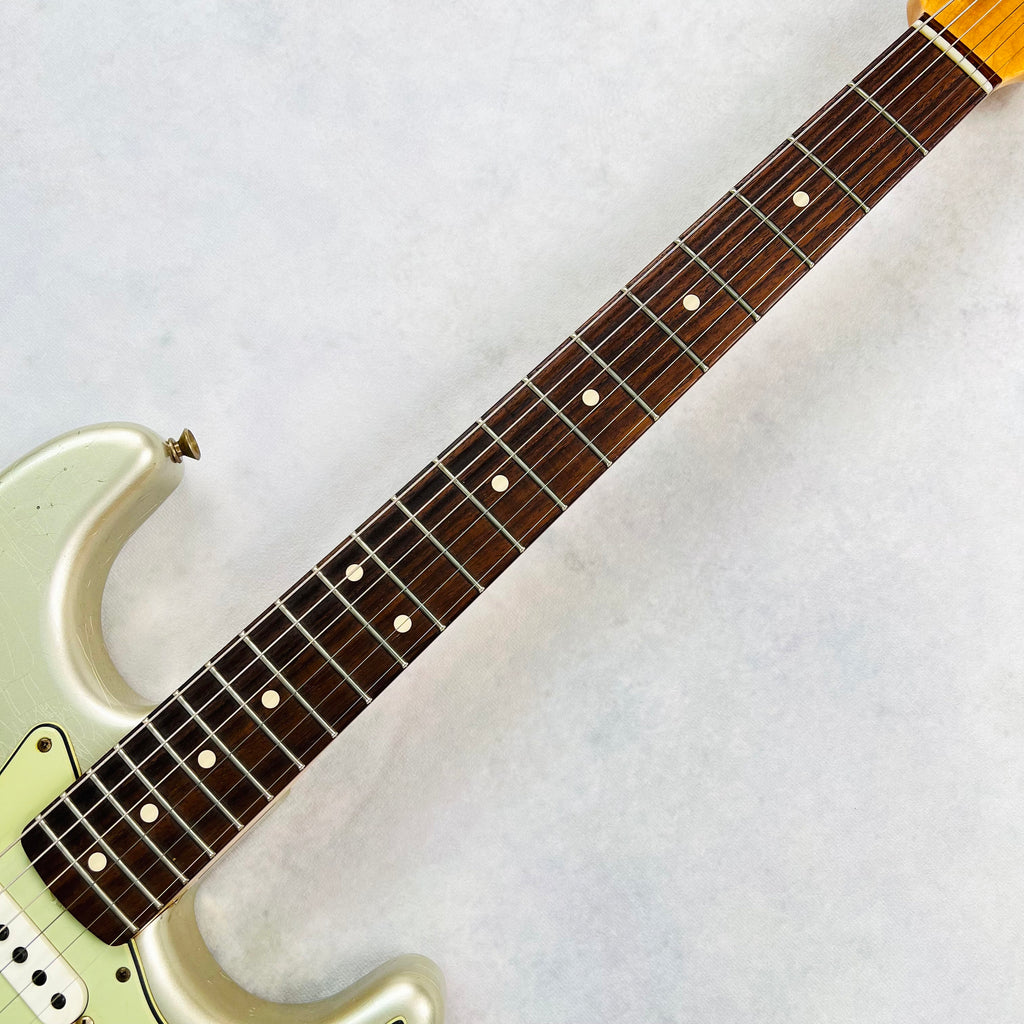 Fender Custom Shop 1960 Stratocaster Journeyman Relic Hand-Wound Pickups 2022 - Aged Inca Silver - 8