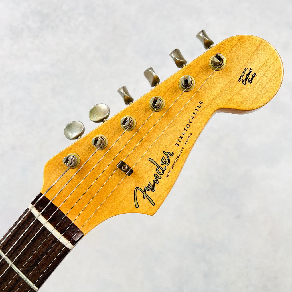 Fender Custom Shop 1960 Stratocaster Journeyman Relic Hand-Wound Pickups 2022 - Aged Inca Silver - 9