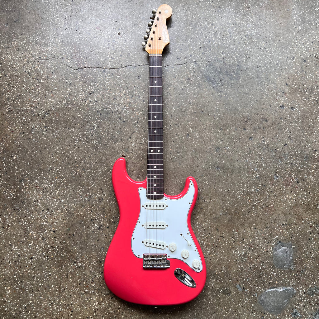 Fender Custom Shop 1963 Stratocaster Korina Journeyman Relic 2022 - Fiesta Red - 2