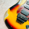 Fender Custom Shop 1960 Stratocaster HSH Floyd Rose Heavy Relic 2022 - 3-Tone Sunburst - 4