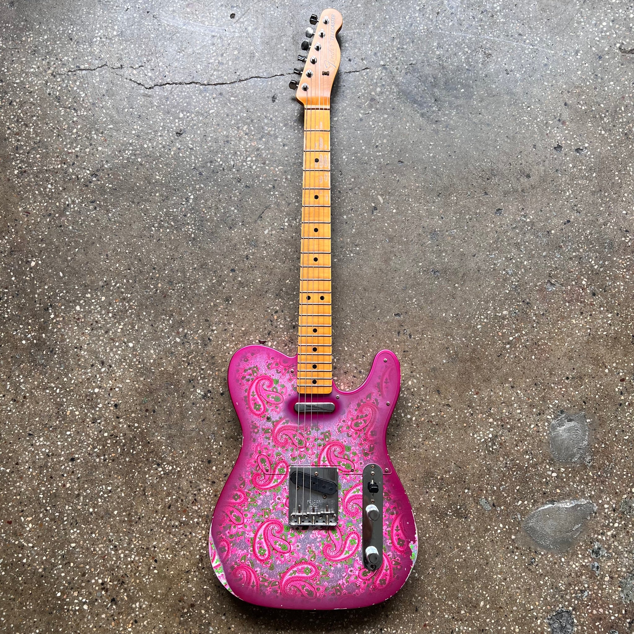Fender Custom Shop '68 Telecaster Relic Limited Edition 2022 - Pink Pa ...