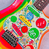 Fender George Harrison Rocky Stratocaster Rosewood Fingerboard 2022 - Hand Painted Rocky Artwork Over Sonic Blue - 7
