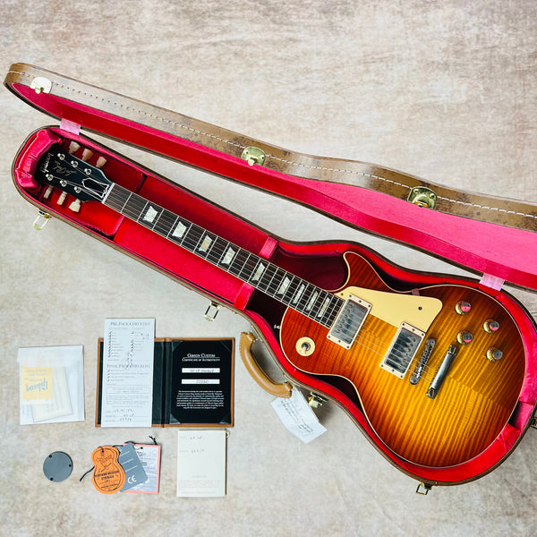 Gibson Custom Shop 1960 Les Paul Standard Reissue VOS - Tangerine Burst
