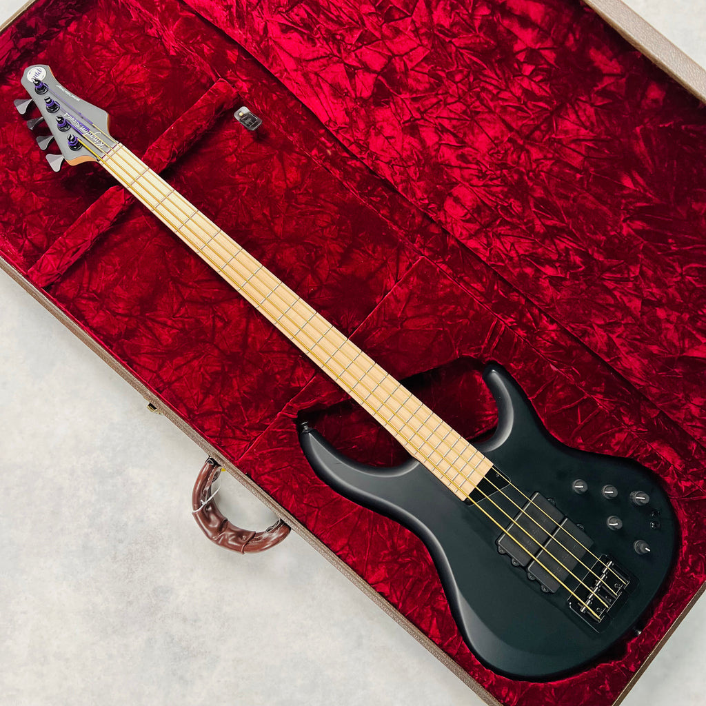 MTD Michael Tobias Design Kingston Super-4 USA Hardware & Bartolini Pickups 2022 - Satin Black - 17