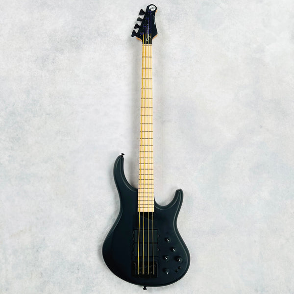 MTD Michael Tobias Design Kingston Super-4 USA Hardware & Bartolini Pickups 2022 - Satin Black - 2