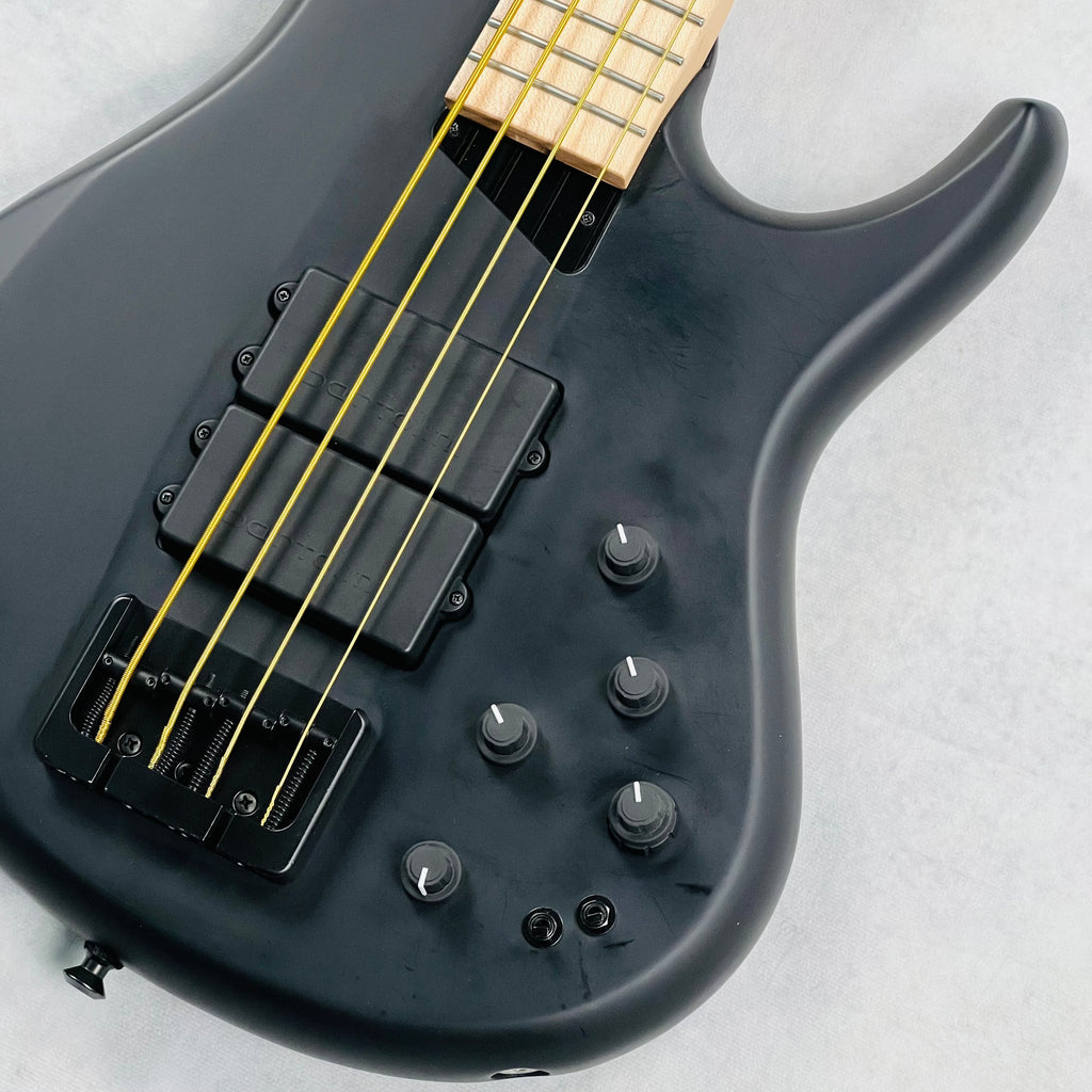 MTD Michael Tobias Design Kingston Super-4 USA Hardware & Bartolini Pickups 2022 - Satin Black - 5