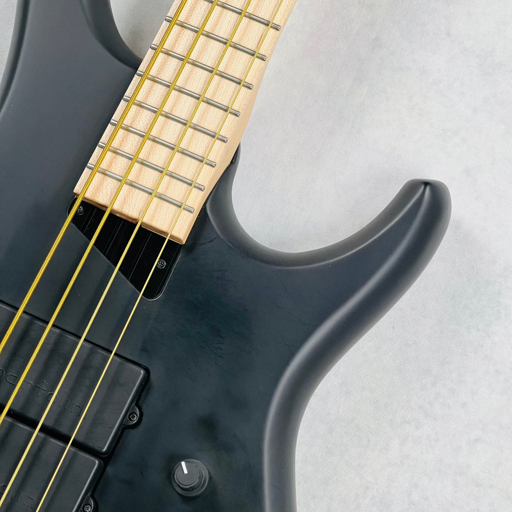 MTD Michael Tobias Design Kingston Super-4 USA Hardware & Bartolini Pickups 2022 - Satin Black - 6