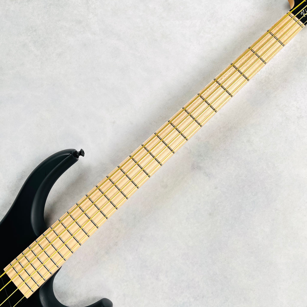 MTD Michael Tobias Design Kingston Super-4 USA Hardware & Bartolini Pickups 2022 - Satin Black - 8