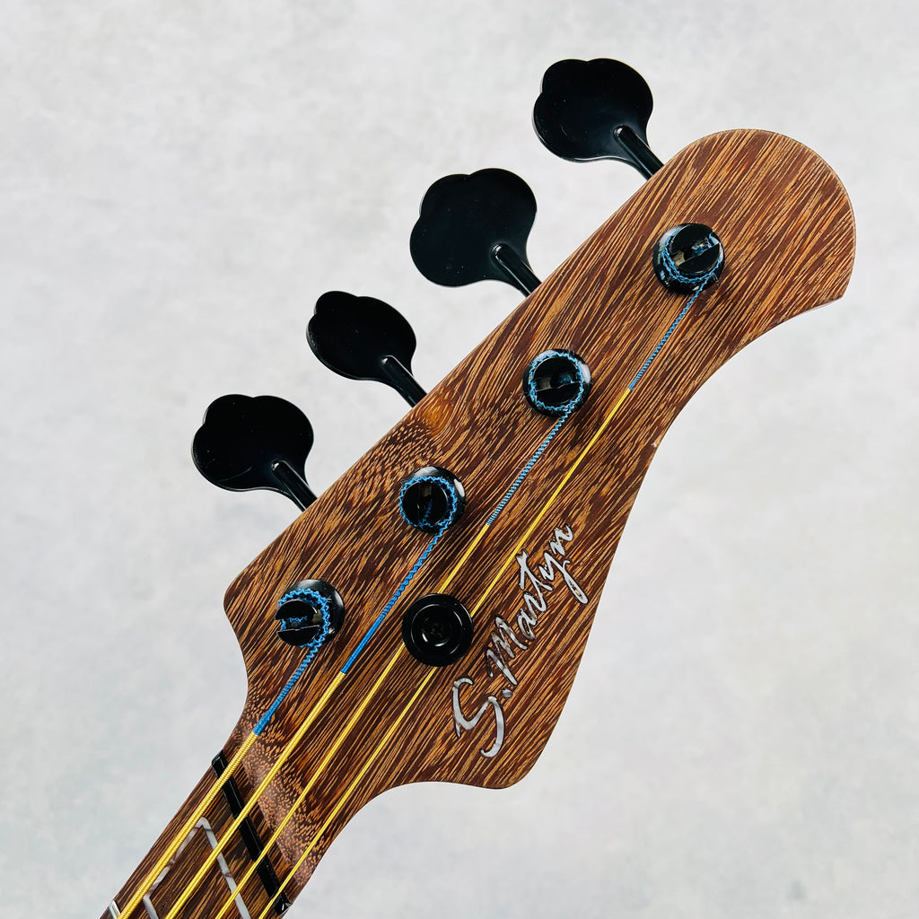 S.Martyn JB Fanned 4-String Bass 2022 - Surf Green - 9