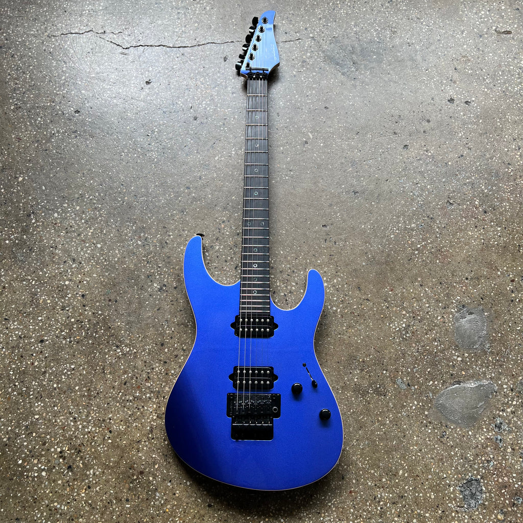 Suhr Modern Electric Guitar HH FRT 2022 - Indigo Metallic - 2