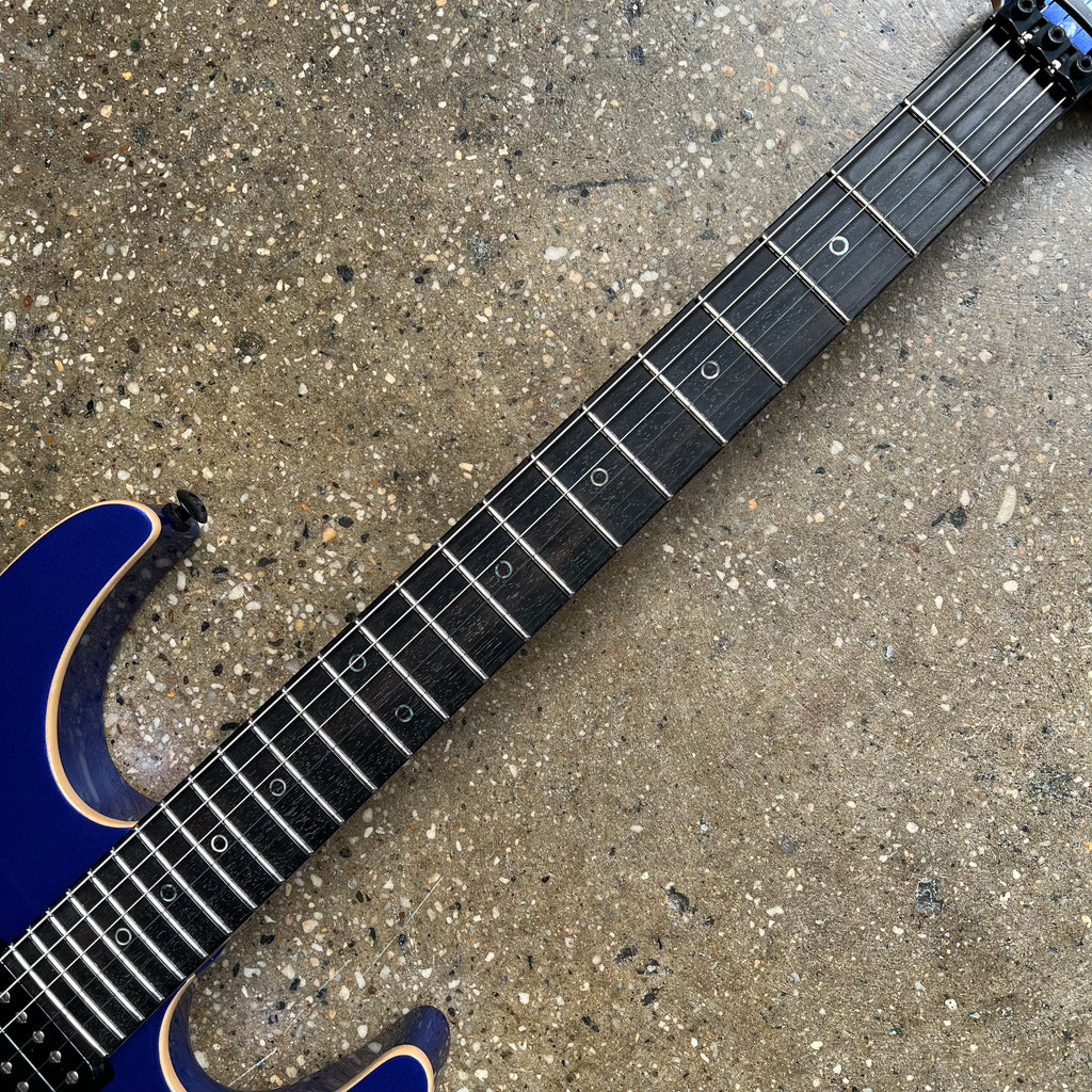 Suhr Modern Electric Guitar HH FRT 2022 - Indigo Metallic - 8