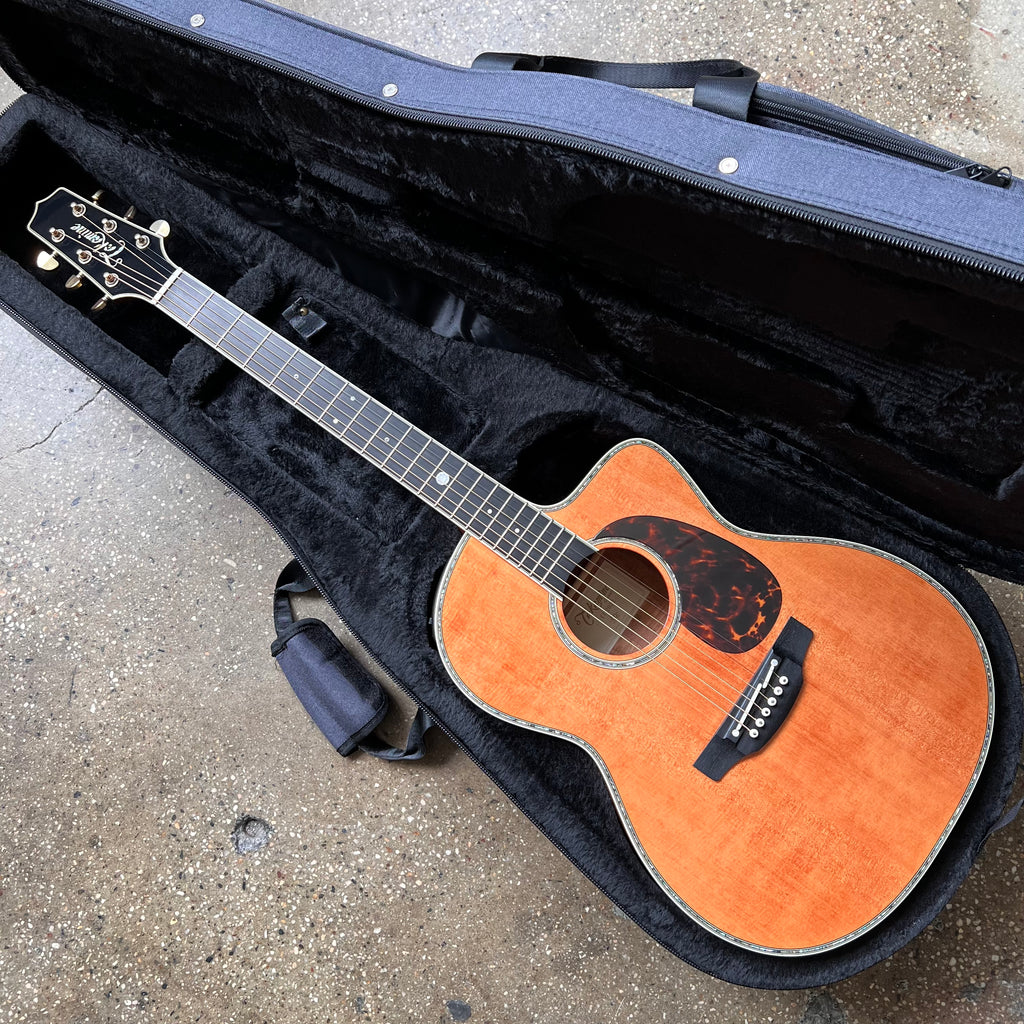 Takamine LTD2022 60th Anniversary Acoustic-Electric Guitar 2022 - Burnt Sienna Tint - 26