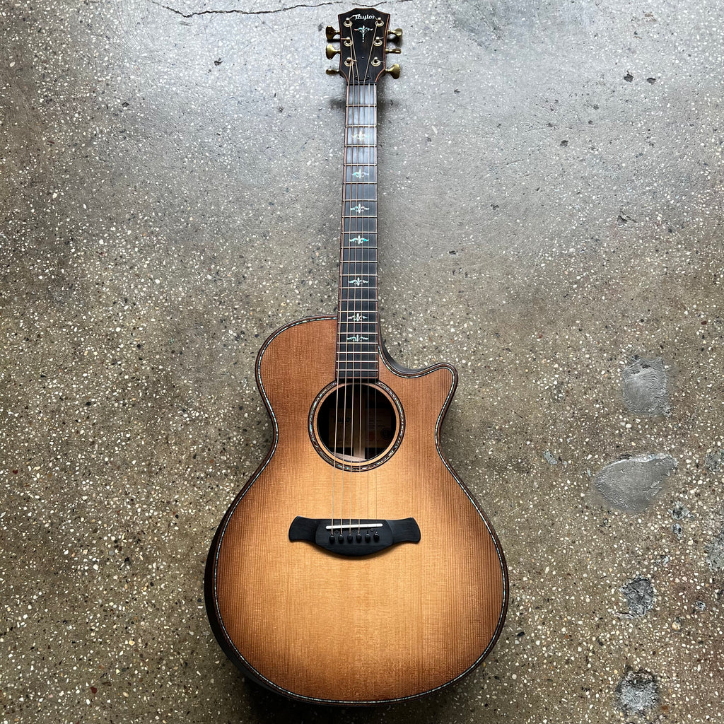 Taylor Builder's Edition 912ce Grand Concert Acoustic/Electric Guitar 2022 - Wild Honey Burst - 2