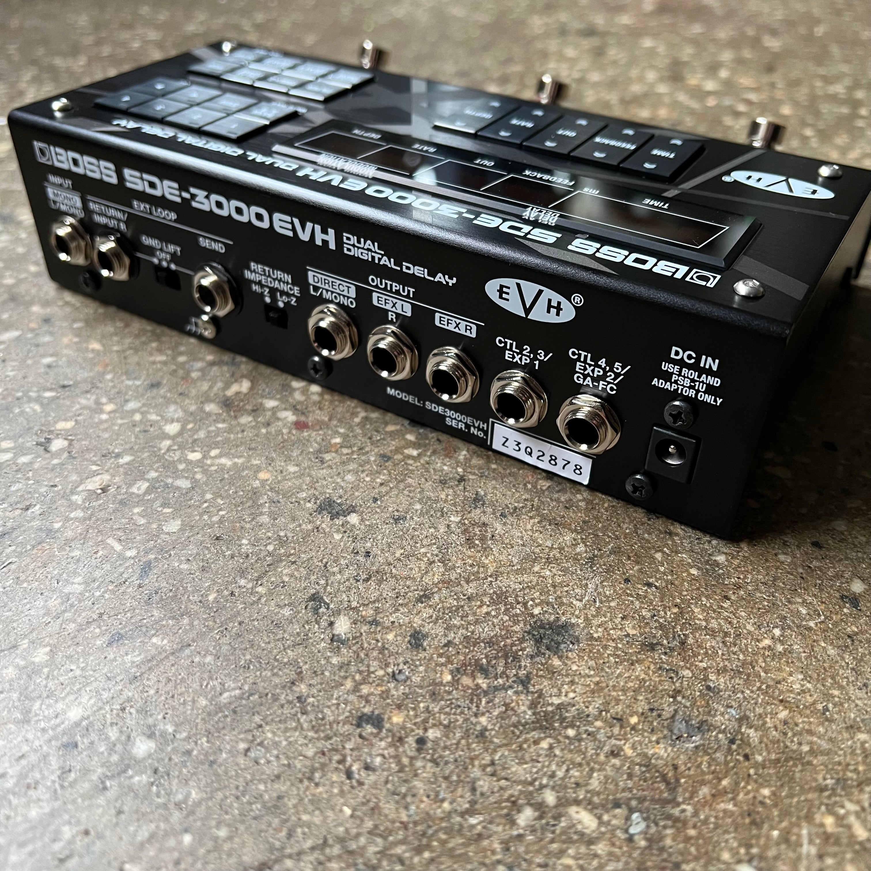 Boss SDE-3000EVH Dual Digital Delay 2023 - Present - Black / Grey
