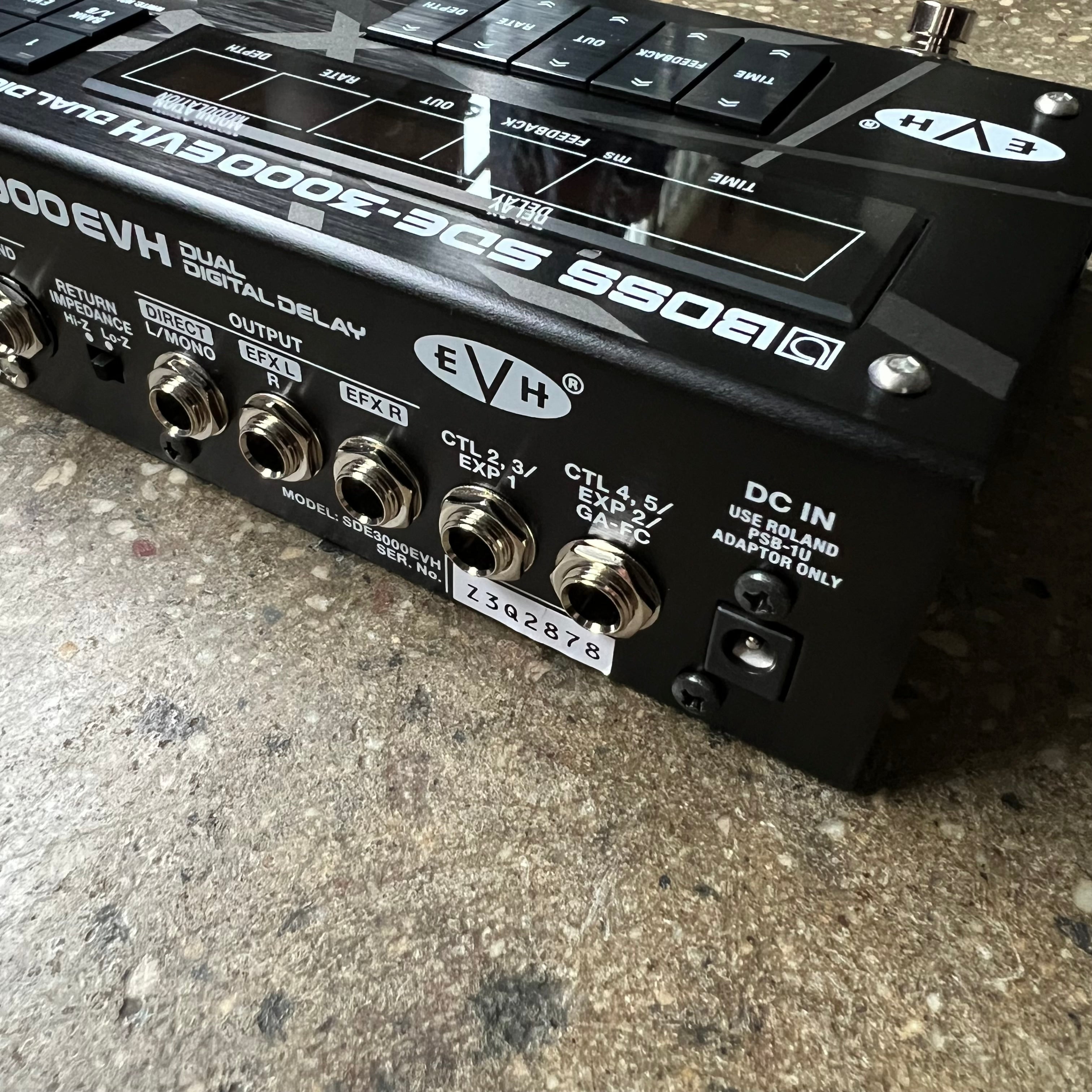 Boss SDE-3000EVH Dual Digital Delay 2023 - Present - Black / Grey