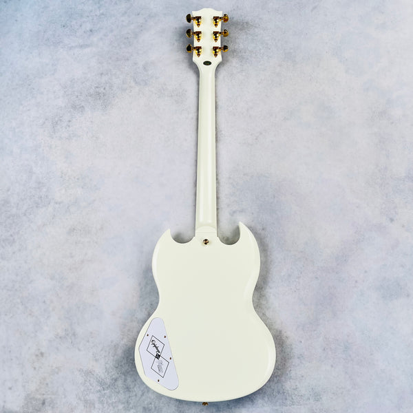 Epiphone 1963 Les Paul SG Custom with Maestro Vibrola 2023 - Classic White - 10