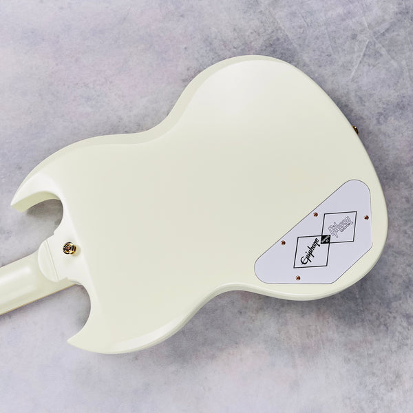 Epiphone 1963 Les Paul SG Custom with Maestro Vibrola 2023 - Classic White - 11