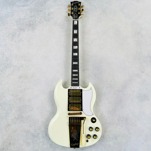 Epiphone 1963 Les Paul SG Custom with Maestro Vibrola 2023 - Classic White - 2