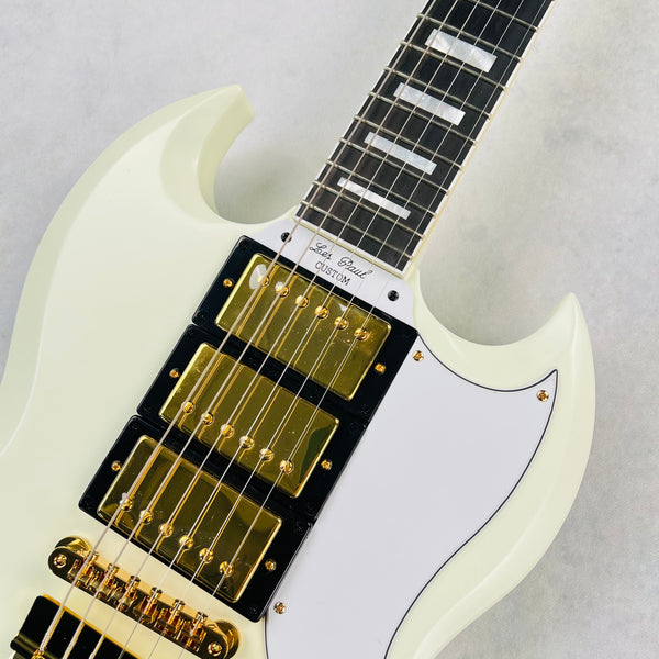 Epiphone 1963 Les Paul SG Custom with Maestro Vibrola 2023 - Classic White - 5