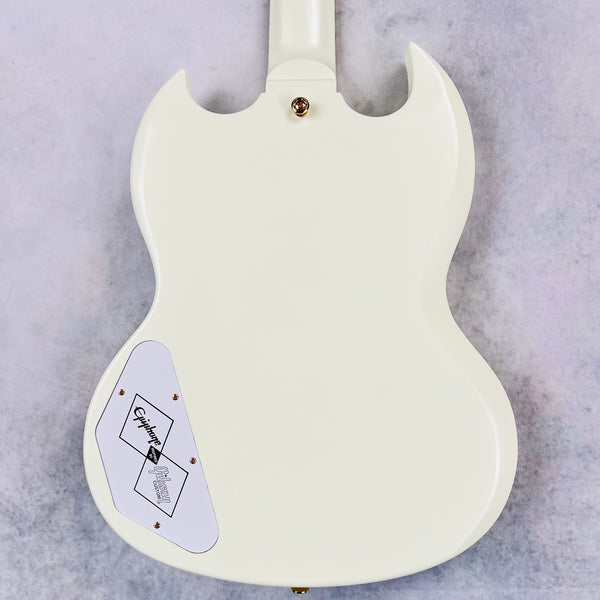 Epiphone 1963 Les Paul SG Custom with Maestro Vibrola 2023 - Classic White - 9