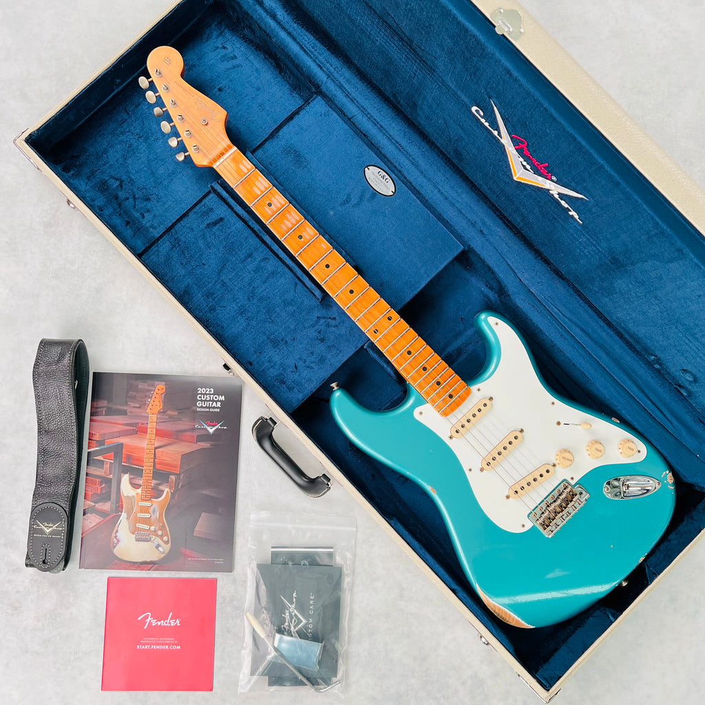 Fender Custom Shop 1956 Stratocaster Relic Limited Edition 2023 - Ocean Turquoise - 19