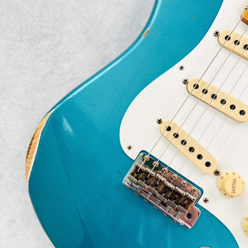 Fender Custom Shop 1956 Stratocaster Relic Limited Edition 2023 - Ocean Turquoise - 4
