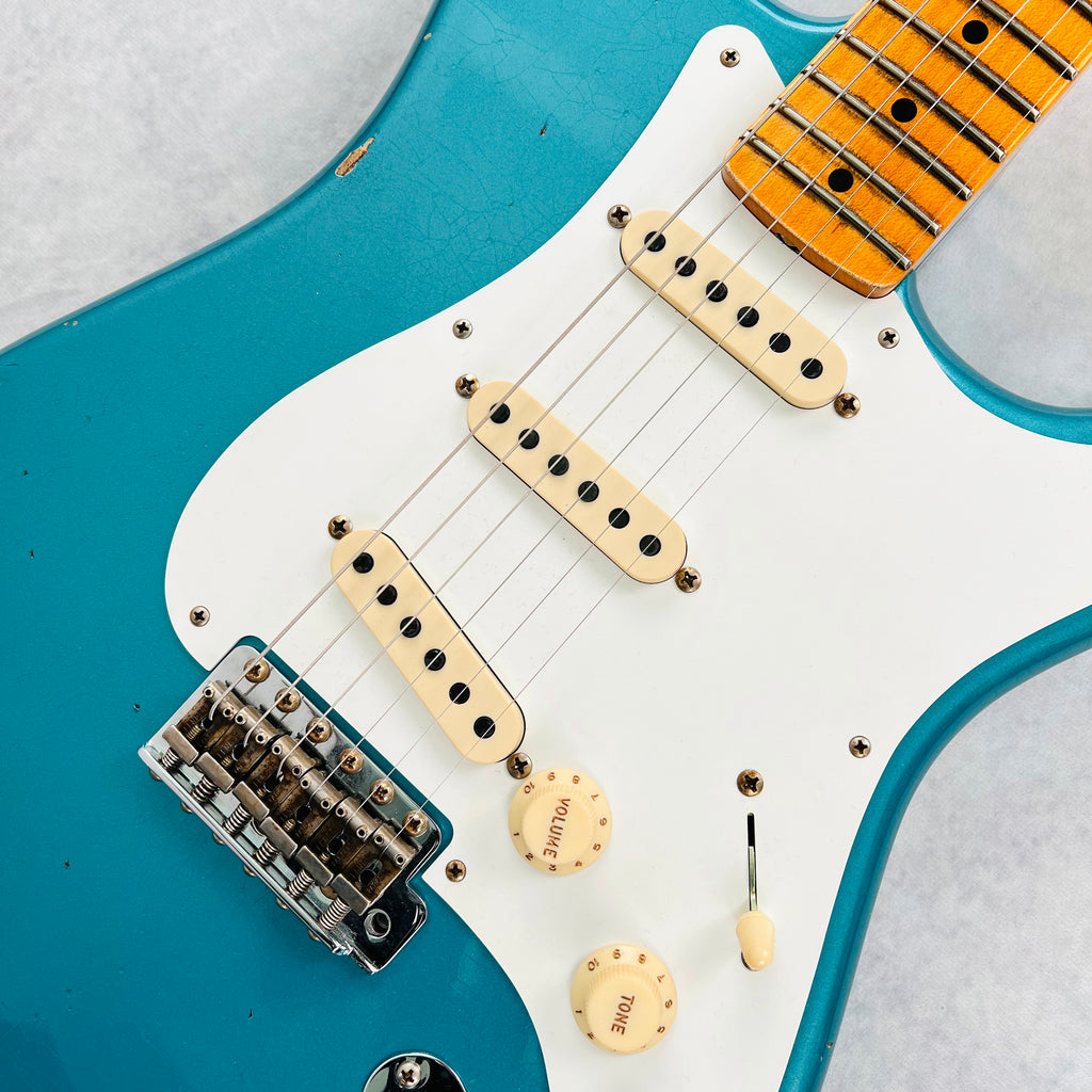 Fender Custom Shop 1956 Stratocaster Relic Limited Edition 2023 - Ocean Turquoise - 7