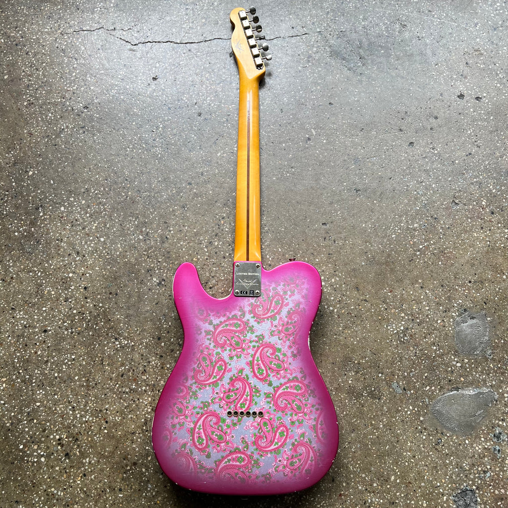 Fender Custom Shop '50s Thinline Telecaster Relic Limited Edition 2023 - Pink Paisley - 11