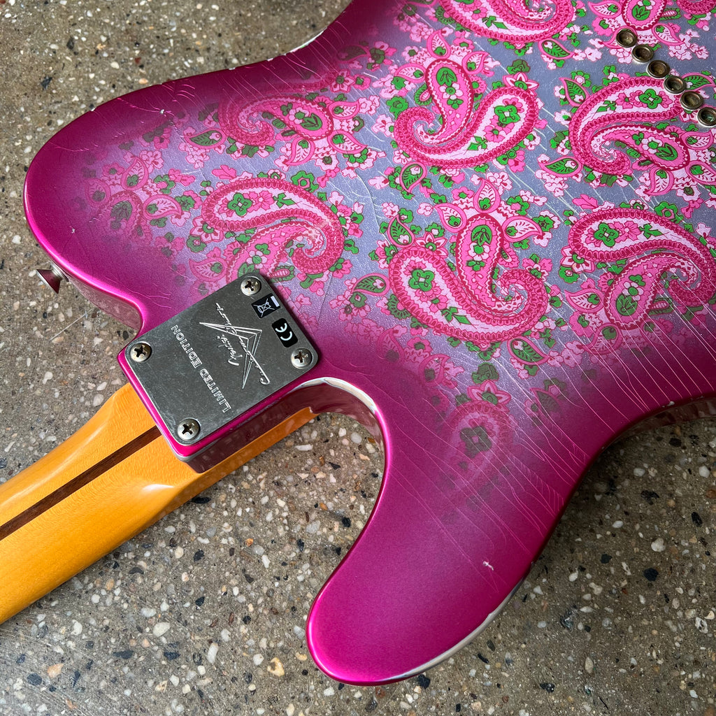 Fender Custom Shop '50s Thinline Telecaster Relic Limited Edition 2023 - Pink Paisley - 15