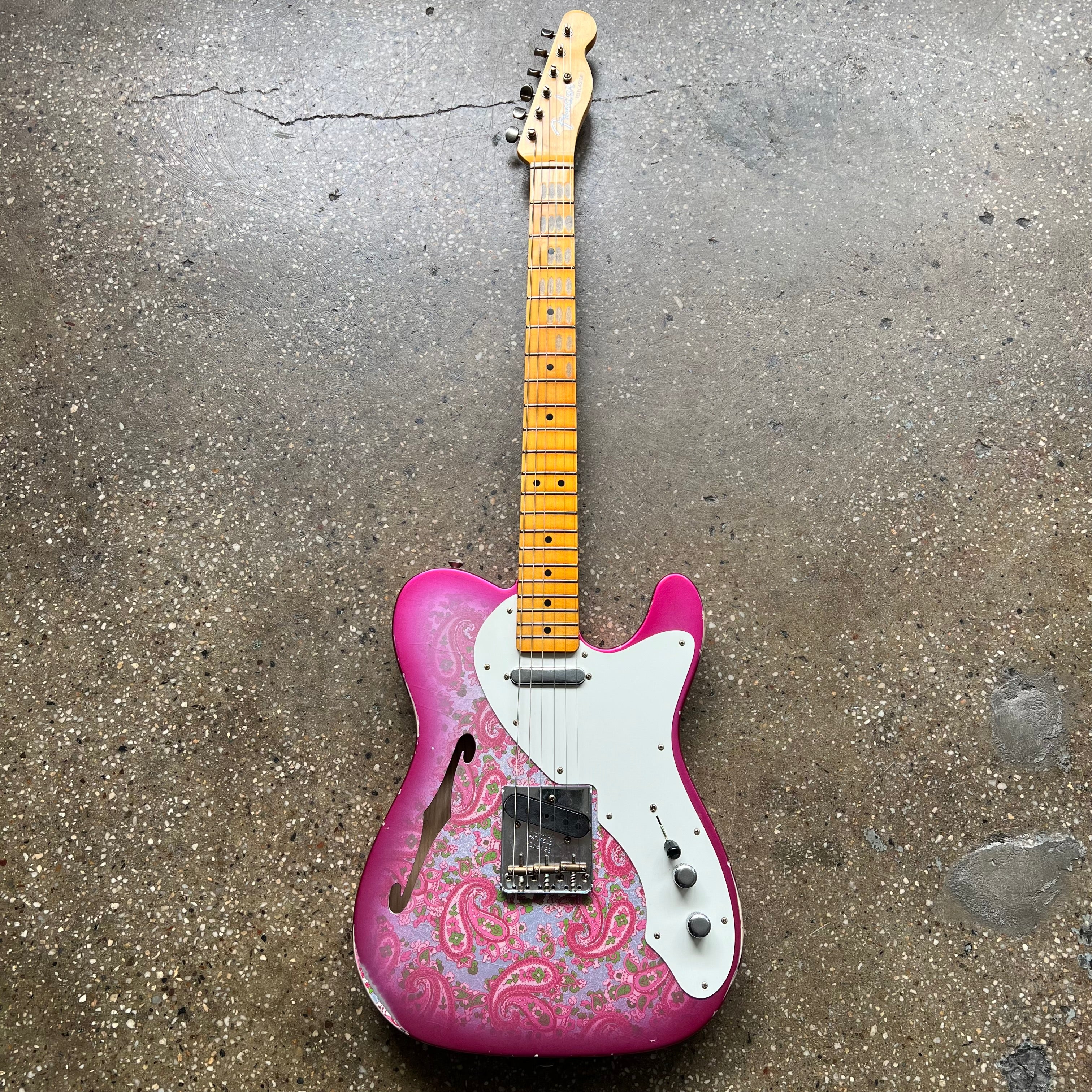 ★CustomOrder Lacquer ShellPinnk Telecas★ Fender Custom Shop 1960 Custom Telecaster Relic Shell Pink