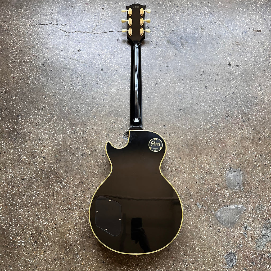 2023 Gibson Custom Shop 1954 Les Paul Custom Reissue Ebony VOS - 11