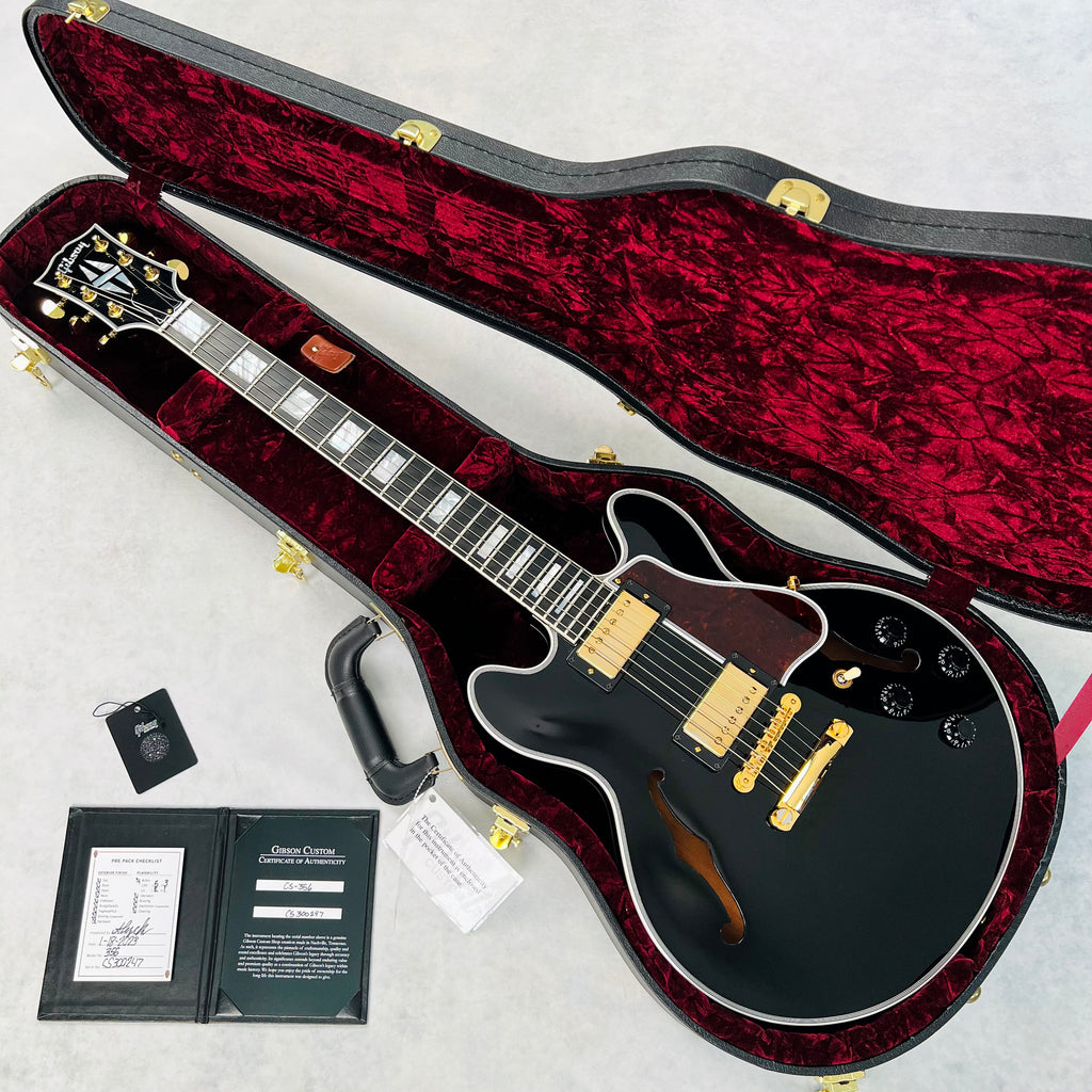 Gibson Custom Shop CS-356 Stopbar 2023 - Ebony - 19