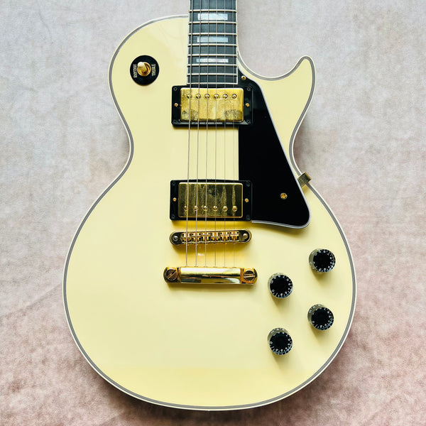 Gibson Custom Shop Les Paul Custom Made 2 Measure 2023 - Classic White - 1