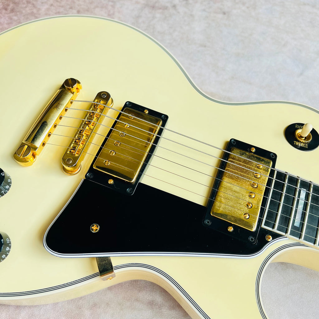 Gibson Custom Shop Les Paul Custom Made 2 Measure 2023 - Classic White - 7