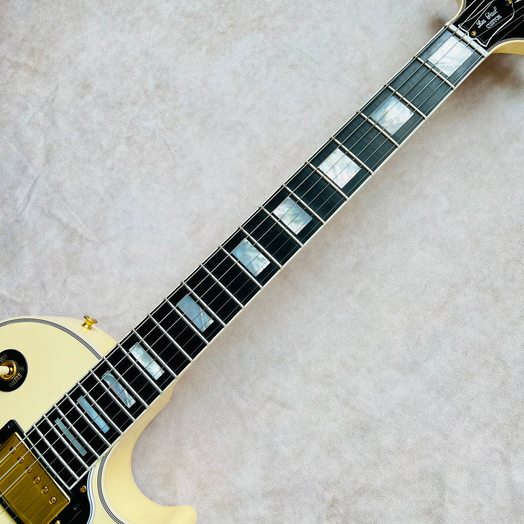 Gibson Custom Shop Les Paul Custom Made 2 Measure 2023 - Classic White - 8