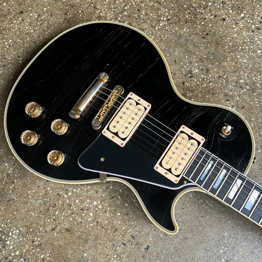 Gibson Custom Shop Les Paul Custom Murphy Lab Ultra Light Aging 2023 - Ebony - 7