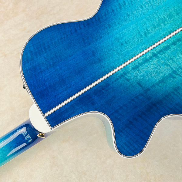 Takamine TDP181AC SBB Acoustic-Electric 2023 - Blue Burst - 17