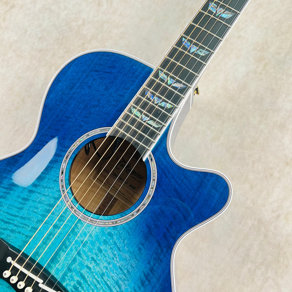 Takamine TDP181AC SBB Acoustic-Electric 2023 - Blue Burst - 3
