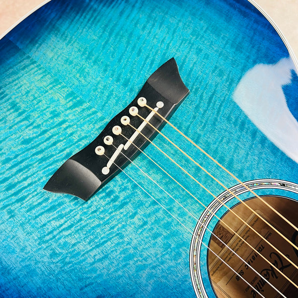 Takamine TDP181AC SBB Acoustic-Electric 2023 - Blue Burst - 8