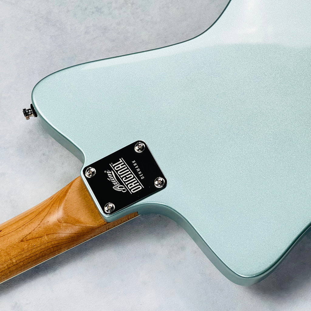 2024 Baum Wingman Offset Electric Guitar with Bigsby - Ocean Mist - 13