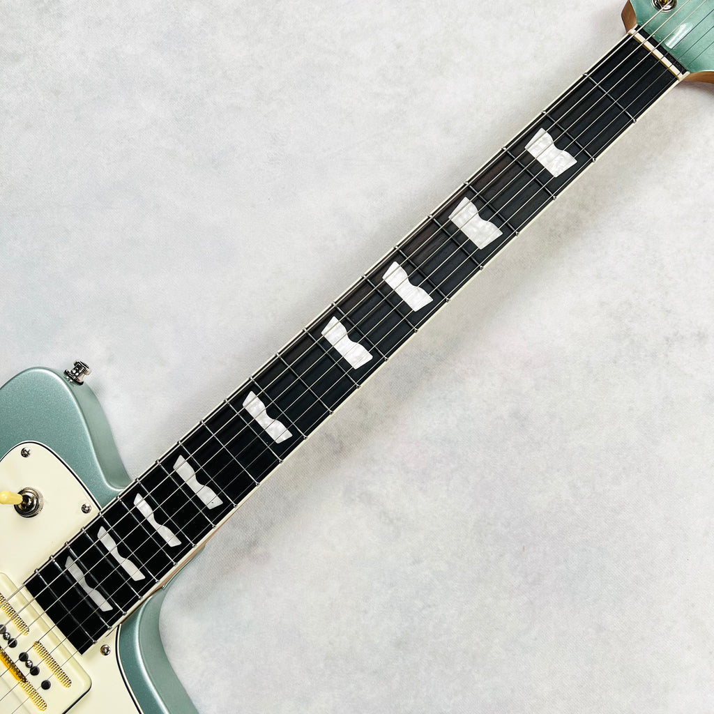 2024 Baum Wingman Offset Electric Guitar with Bigsby - Ocean Mist - 8