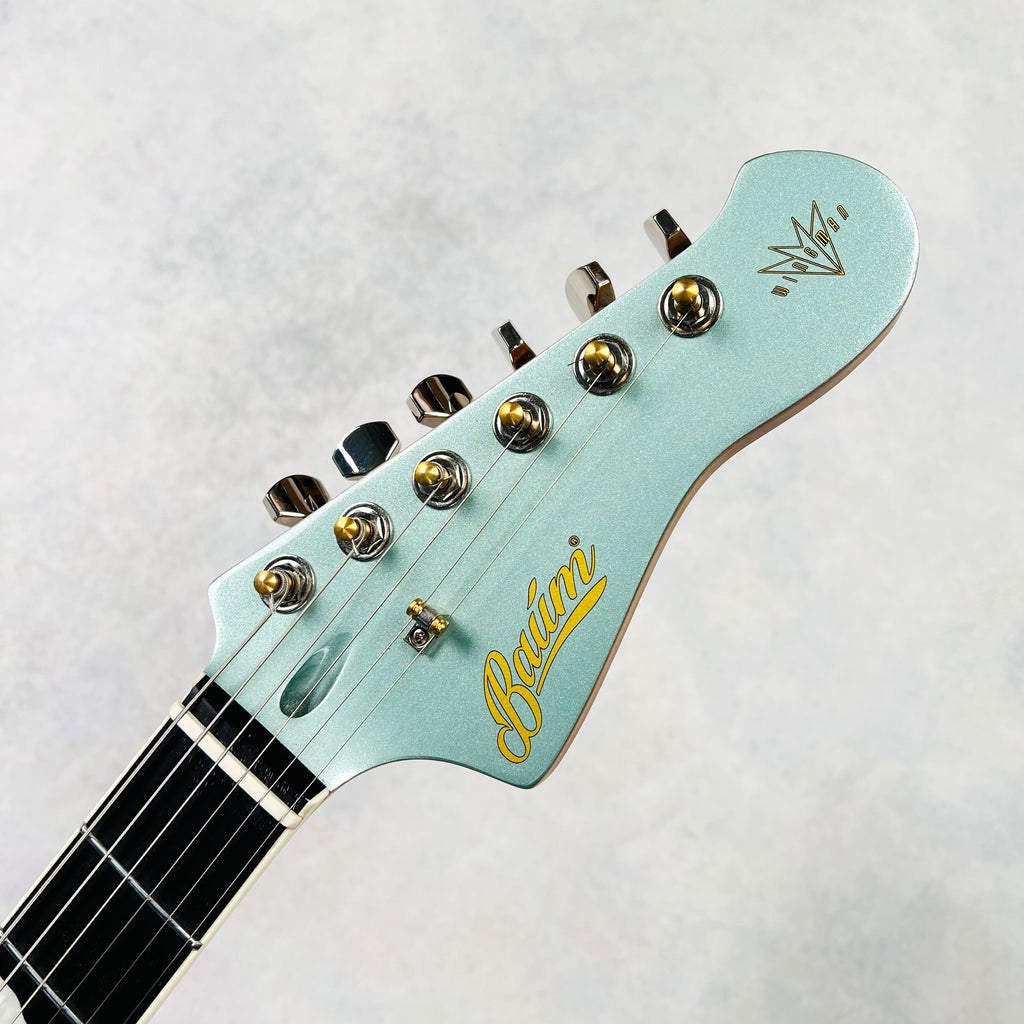 2024 Baum Wingman Offset Electric Guitar with Bigsby - Ocean Mist - 9