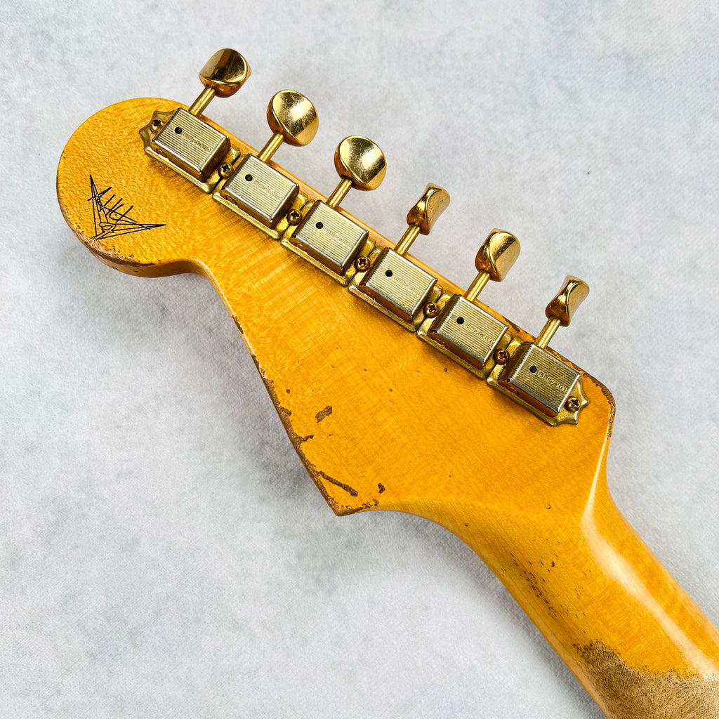 Fender Custom Shop 1962 Poblano Stratocaster Relic Masterbuilt by Andy Hicks 2024 - Aged Aztec Gold - 20