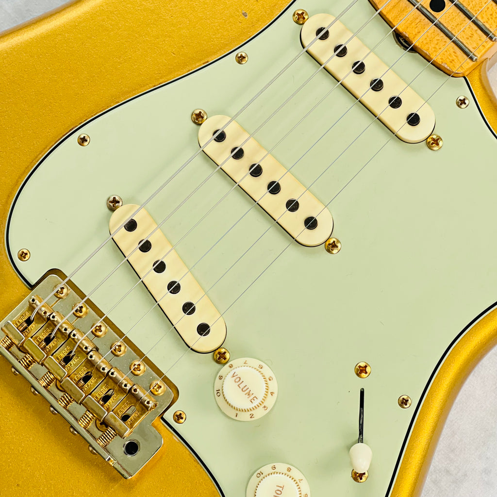Fender Custom Shop 1962 Poblano Stratocaster Relic Masterbuilt by Andy Hicks 2024 - Aged Aztec Gold - 7