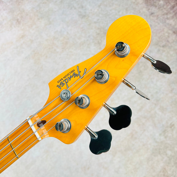 Fender J Precision Bass Maple Fingerboard Made In Japan Artist Signature Model 2024 - Black Gold - 11
