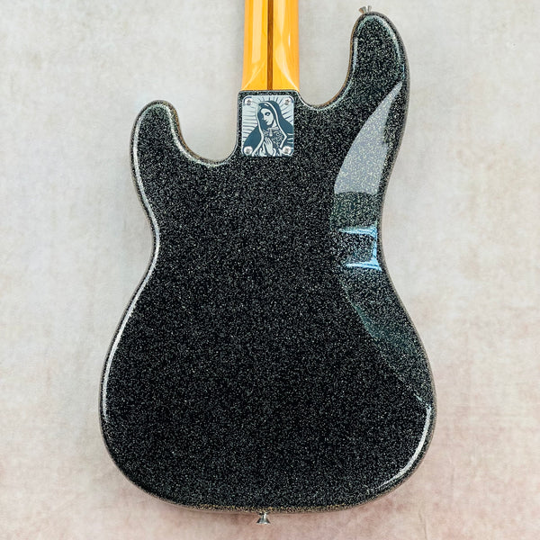 Fender J Precision Bass Maple Fingerboard Made In Japan Artist Signature Model 2024 - Black Gold - 12