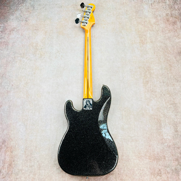 Fender J Precision Bass Maple Fingerboard Made In Japan Artist Signature Model 2024 - Black Gold - 13