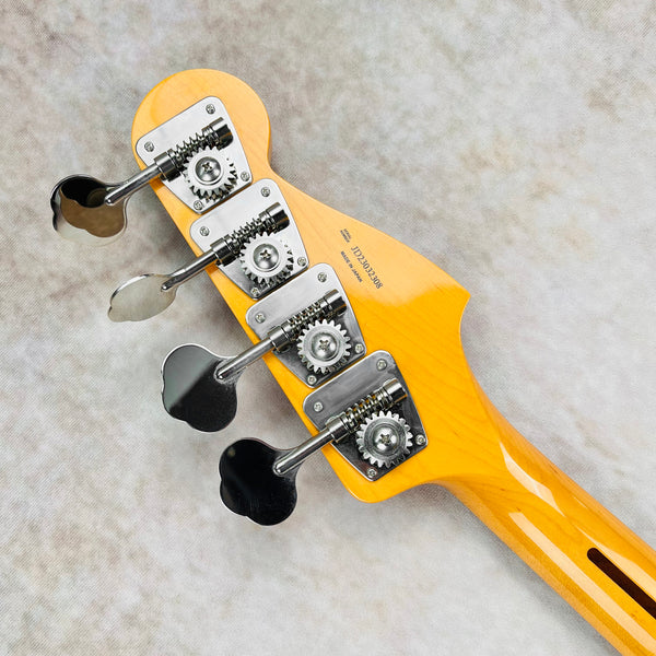 Fender J Precision Bass Maple Fingerboard Made In Japan Artist Signature Model 2024 - Black Gold - 17