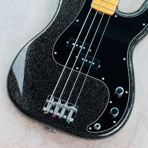 Fender J Precision Bass Maple Fingerboard Made In Japan Artist Signature Model 2024 - Black Gold - 4